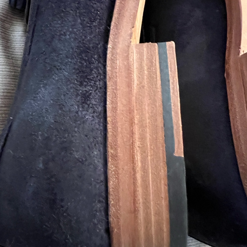 Men’s shoes- size 44-new-suede top-Dark blue- - Picture 6 of 11